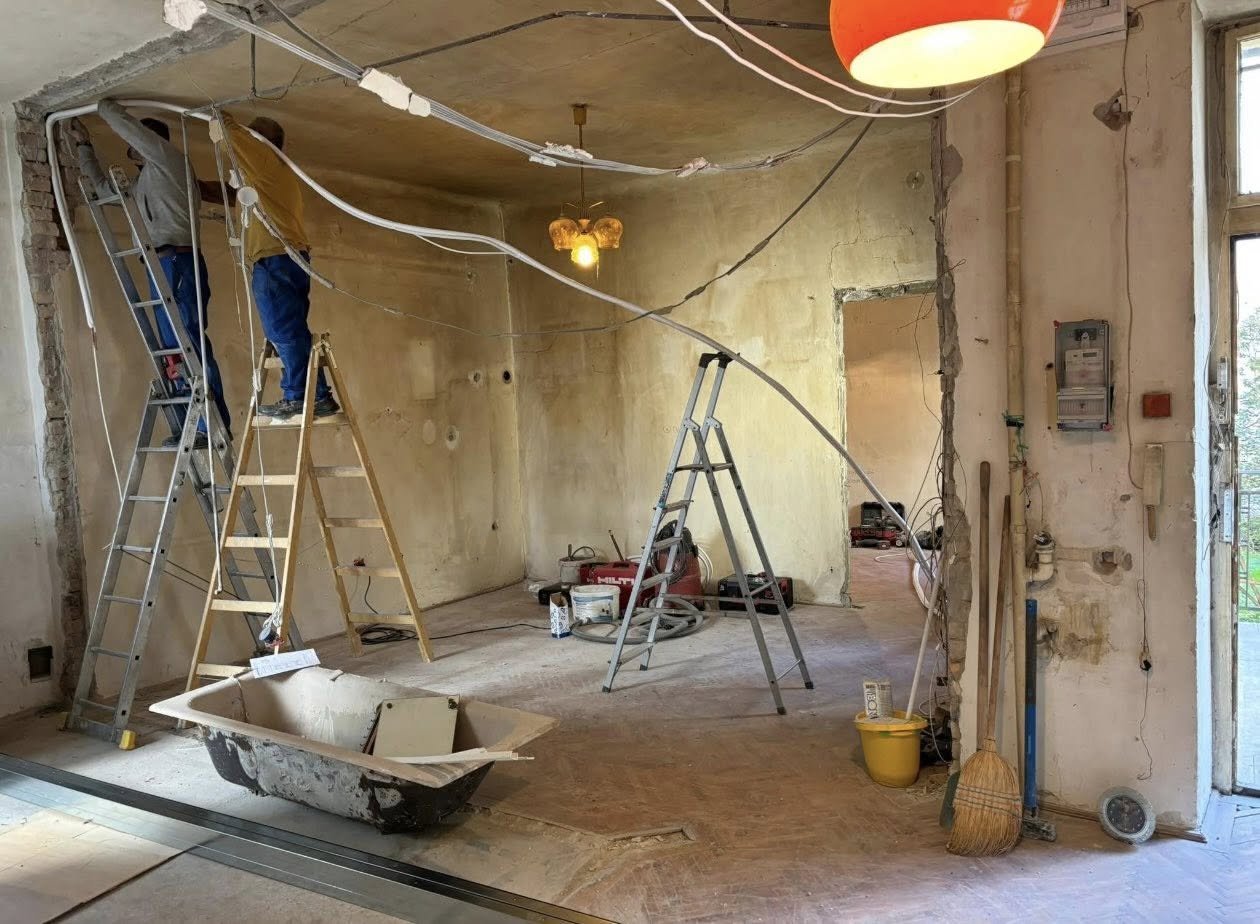 Kivitelezés részlet